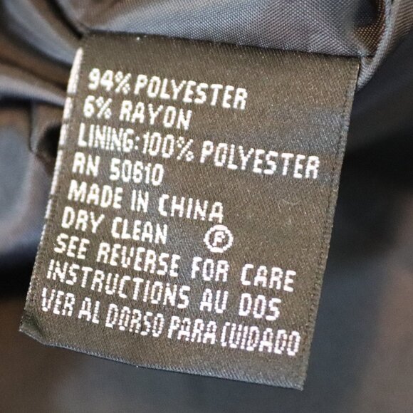 Kasper Black and white dotted two piece suit 8 petite Jacket and Midi Skirt - Picture 15 of 16